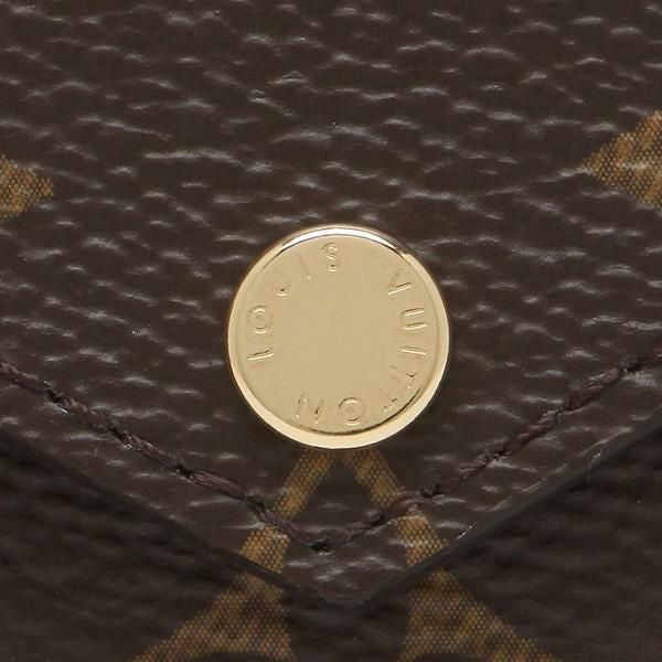 ルイヴィトン コインケース キーケース ポルト カルトレクト ヴェルソ キーリング ブラウン レディース LOUIS VUITTON M69431 詳細画像