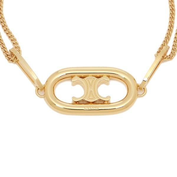 セリーヌ ブレスレット バングル アクセサリー マイヨン トリオンフ ゴールド レディース CELINE 46S906BRA 35OR 詳細画像