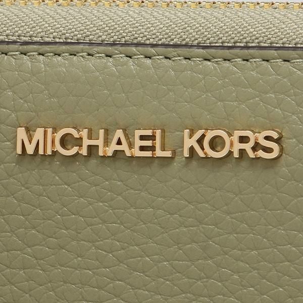 マイケルコース アウトレット 長財布 ジェットセットトラベル ストラップ付 カーキ レディース MICHAEL KORS 35S9GTVE7L THYME 詳細画像