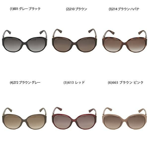 サルヴァトーレフェラガモ サングラス アイウェア レディース ガンチーニ 59サイズ アジアンフィット Salvatore Ferragamo SF896SRA 詳細画像