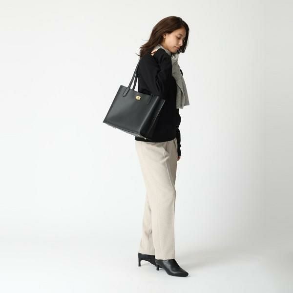 コーチ トートバッグ  ブラック レディース COACH C0689 B4BK A4対応 詳細画像