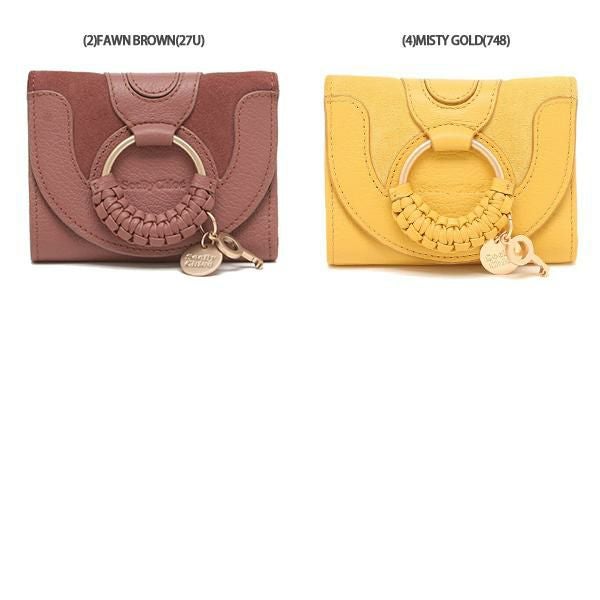 シーバイクロエ 三つ折り財布 ハナ ミニ財布 レディース SEE BY CHLOE CHS19UP866417 詳細画像
