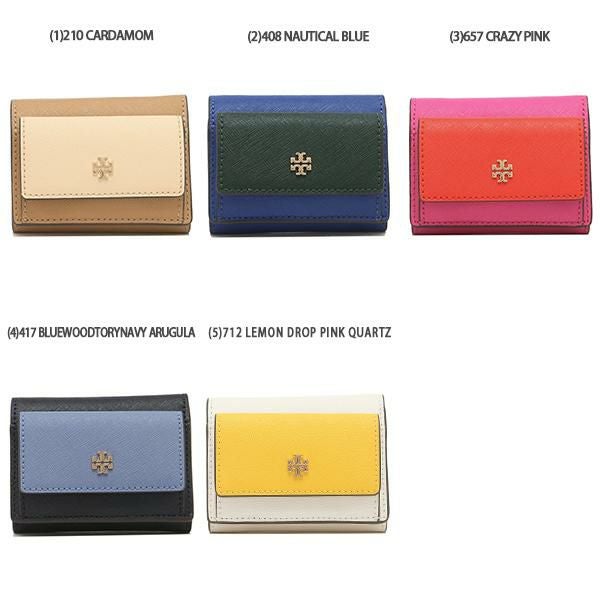トリーバーチ アウトレット 三つ折り財布 レザー ミニ財布 レディース TORY BURCH f78617 詳細画像