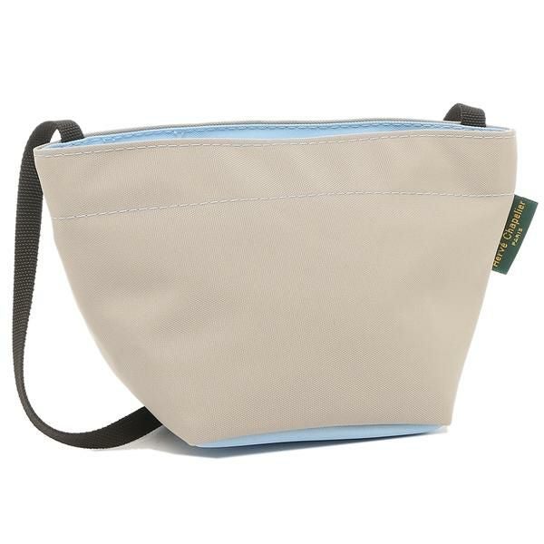 エルベシャプリエ ショルダーバッグ グレー レディース Herve Chapelier 1927N 0510