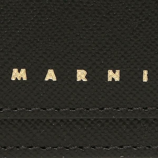 マルニ カードケース ウォレット ブラック レディース MARNI PFMO0025U0 LV520 Z360N 詳細画像