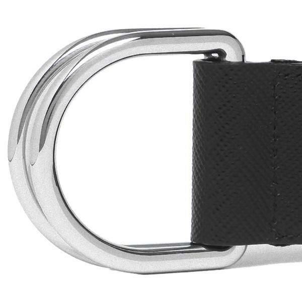 プラダ ベルト  トライアングルロゴ ブラック メンズ PRADA 2CN028 2DMN F0002 詳細画像