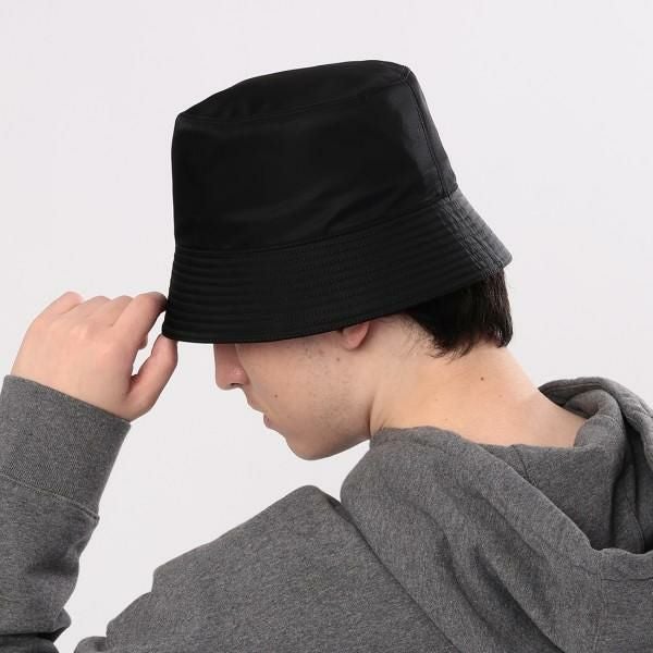 プラダ 帽子 ハット リナイロン バケットハット トライアングルロゴ