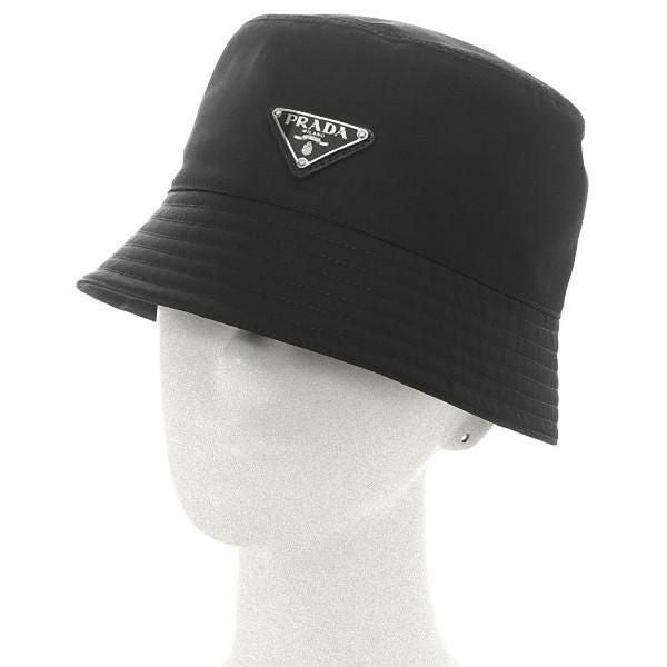 プラダ 帽子 ハット リナイロン バケットハット トライアングルロゴ