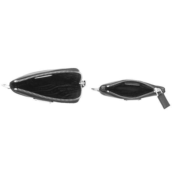 PRADA プラダ 2TT091 Re-Nylon ネックポーチ ショルダー 三角ロゴ リナイロン ナイロン ポーチ ブラック レディース プラダ PRADA ReNylon ネックポーチ ショルダーバッグ フォンケース