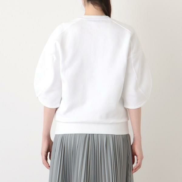 ステラマッカートニー Tシャツ トップス ロゴ スウェット ホワイト レディース STELLA McCARTNEY 603139 SOW68 9000 詳細画像