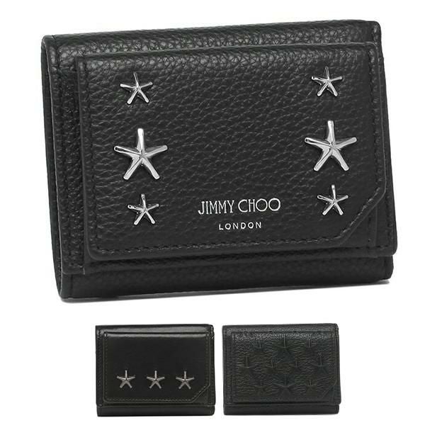 ジミーチュウ 三つ折り財布 ビアーレ ミニ財布 メンズ JIMMY CHOO BEALEBLS BEALEEMG BEALEUUF