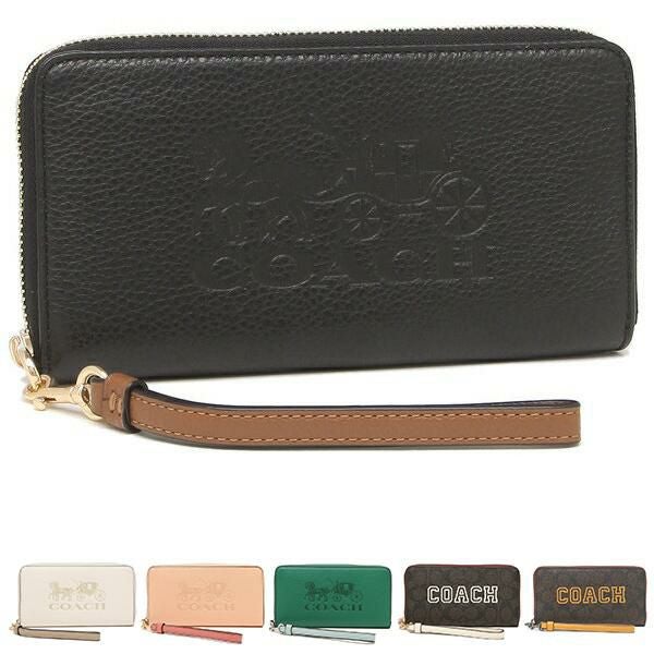 コーチ アウトレット 長財布 シグネチャー ロゴ レディース COACH