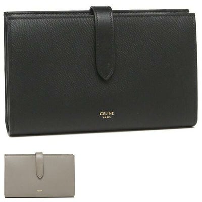 セリーヌ 二つ折り財布 ラージストラップウォレット レディース CELINE 