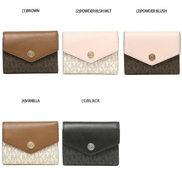 マイケルコース アウトレット 三つ折り財布 ジェットセットトラベル ミニ財布 レディース MICHAEL KORS 35T1GTVF6B 詳細画像