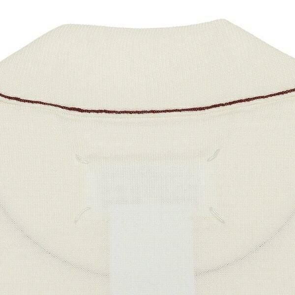メゾンマルジェラ トップス 長袖ニット セーター ホワイト レディース Maison Margiela S51HA1148 S17814 103F 詳細画像