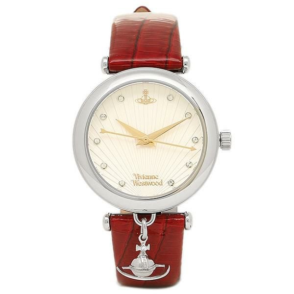 ヴィヴィアンウエストウッド 時計 レディース VIVIENNE WESTWOOD VV108WHRD TRAFALGAR 腕時計 ウォッチ ホワイト/レッド