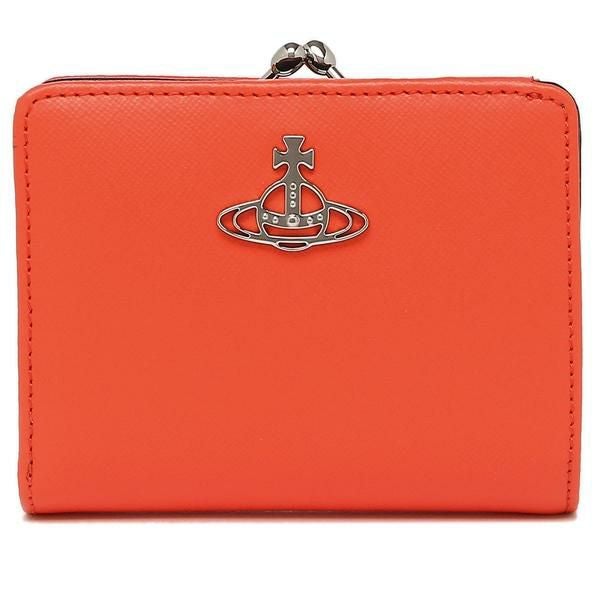 ヴィヴィアンウエストウッド 二つ折り財布 デビー オレンジ レディース VIVIENNE WESTWOOD 51010020 41946 H401 詳細画像