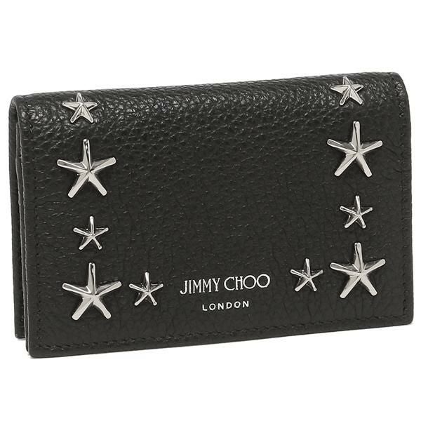 ジミーチュウ カードケース ネッロ ブラック メンズ レディース JIMMY CHOO NELLOUUF 14503793