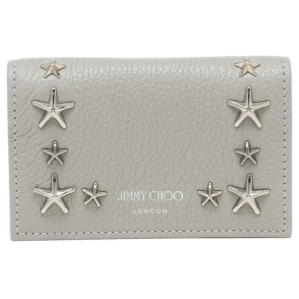 ジミーチュウ カードケース ネッロ グレー メンズ レディース JIMMY CHOO NELLOUUF 14503794 詳細画像