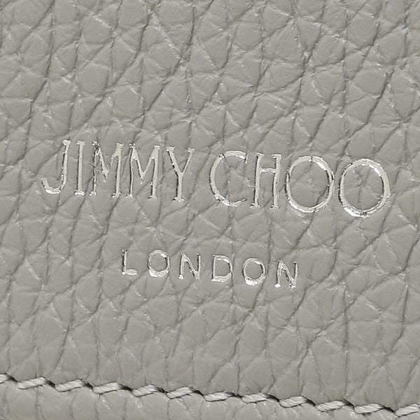 ジミーチュウ カードケース ネッロ グレー メンズ レディース JIMMY CHOO NELLOUUF 14503794 詳細画像
