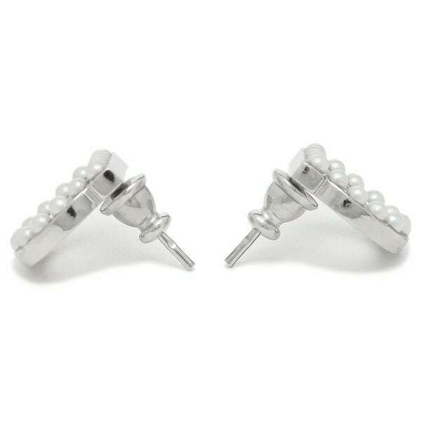 サルヴァトーレフェラガモ  ピアス アクセサリー ガンチーニ クリスタルパール ミディアム レディース Salvatore Ferragamo 760125 詳細画像