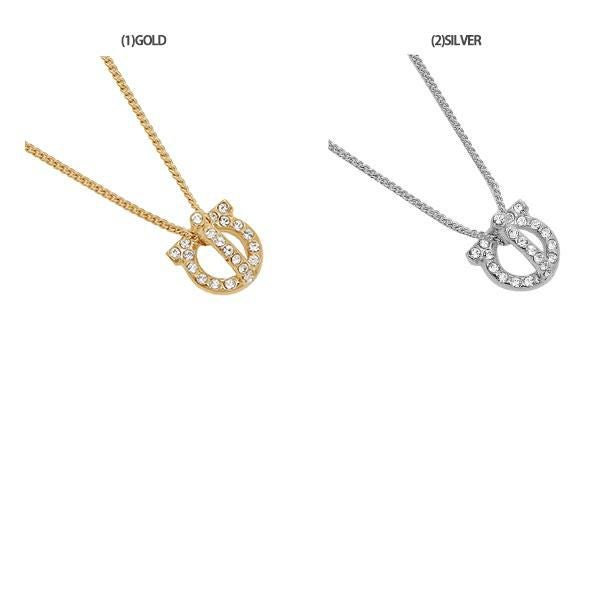 サルヴァトーレフェラガモ  ネックレス アクセサリー ガンチーニ クリスタル 3D ペンダント レディース Salvatore Ferragamo 760399 詳細画像