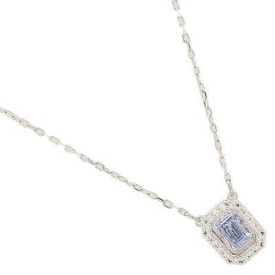 スワロフスキー ネックレス アクセサリー オルビタ スクエアカット 