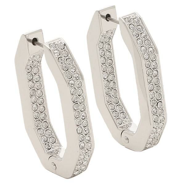 スワロフスキー ピアス アクセサリー デクストラ Mサイズ フープ