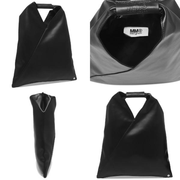 エムエムシックス メゾンマルジェラ トートバッグ ジャパニーズバッグ ブラック レディース MM6 Maison Margiela S54WD0043 P4313 T8013 詳細画像