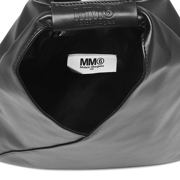エムエムシックス メゾンマルジェラ トートバッグ ジャパニーズバッグ ブラック レディース MM6 Maison Margiela S54WD0043 P4313 T8013 詳細画像