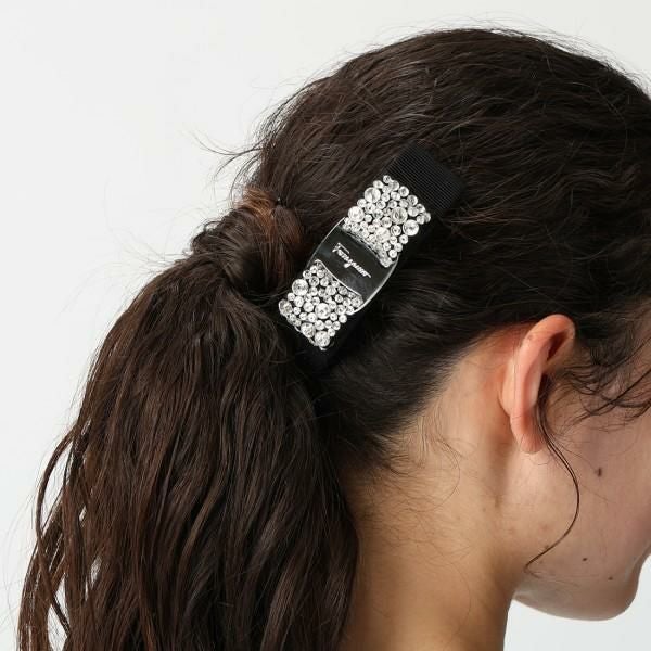フェラガモ バレッタ アクセサリー ヴァラ リボン ヘアアクセサリー