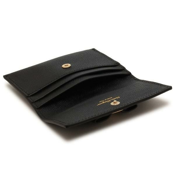 サルヴァトーレフェラガモ カードケース ヴァラ ブラック レディース Salvatore Ferragamo 22D155 0683522 詳細画像