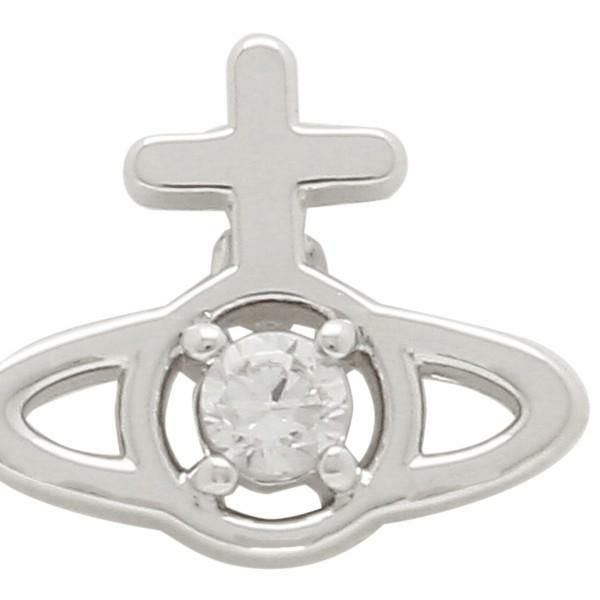 ヴィヴィアンウエストウッド ピアス アクセサリー シルバー ホワイト レディース VIVIENNE WESTWOOD 62010278 02W106 詳細画像