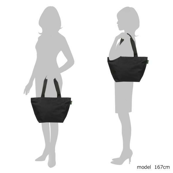 エルベシャプリエ トートバッグ Lサイズ ブラック レディース Herve