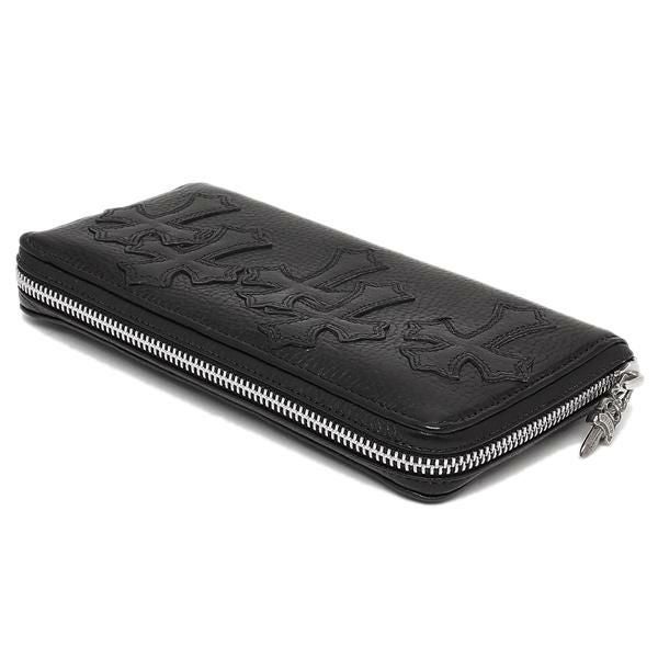 クロムハーツ 長財布 ブラック メンズ CHROME HEARTS 116466 BLACK | AXES