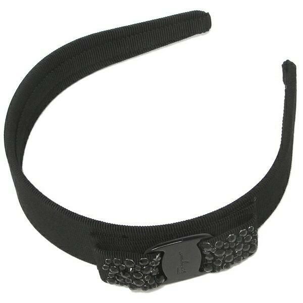 サルヴァトーレフェラガモ カチューシャ アクセサリー Salvatore Ferragamo 341689 487758 ヴァラ VARA リボン レディース ヘアアクセサリー BLACK 黒