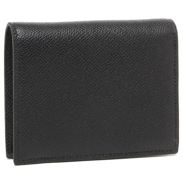 サルヴァトーレ フェラガモ Salvatore Ferragamo ダブル・ガンチーニ 二つ折り財布 カーフ 22D780 726512 ブラック 未使用品 サルヴァトーレ フェラガモ Salvatore Ferragamo ダブル・ガンチーニ