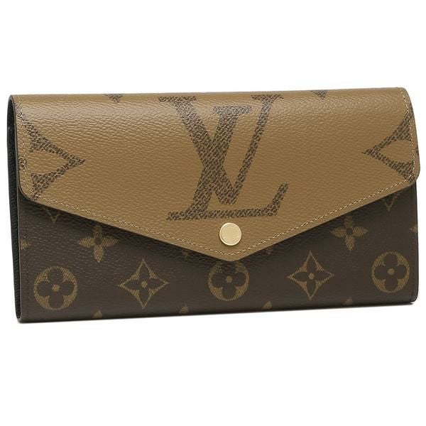 ルイヴィトン 長財布 ポルトフォイユサラ モノグラムアンプラント