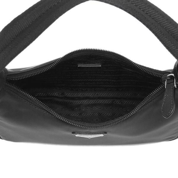 プラダ ショルダーバッグ リエディション リナイロン ミニバッグ トライアングルロゴ ブラック レディース PRADA 1NE515 RDH0 F0002 詳細画像