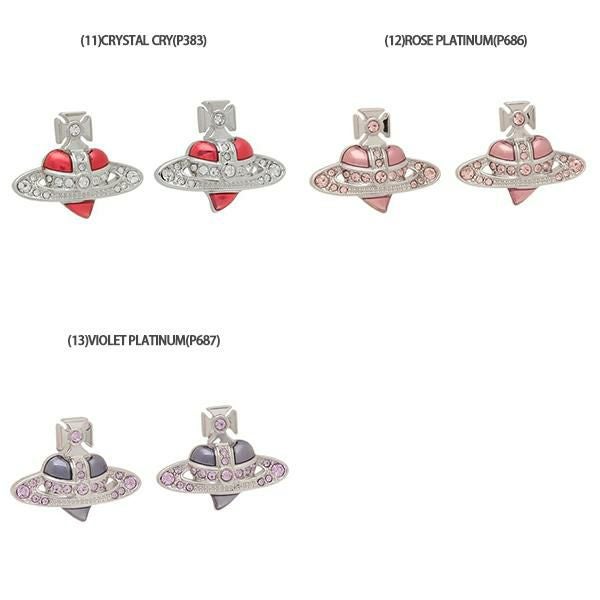 ヴィヴィアンウエストウッド ピアス ディアマンテハート メンズ レディース VIVIENNE WESTWOOD 6201031A 詳細画像