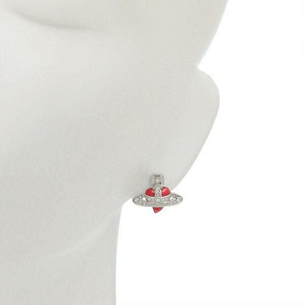 ヴィヴィアンウエストウッド ピアス ディアマンテハート メンズ レディース VIVIENNE WESTWOOD 6201031A 詳細画像