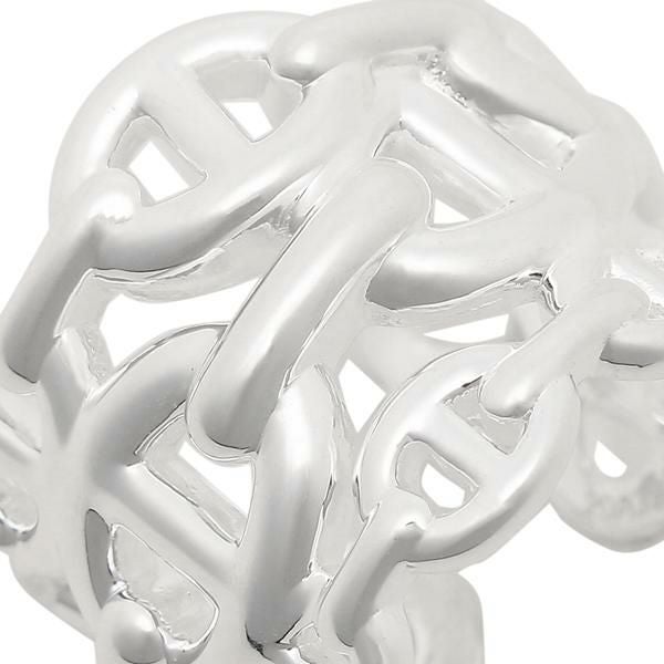 エルメス リング アクセサリー シェーヌダンクル 指輪 シルバー レディース HERMES H109506B 詳細画像