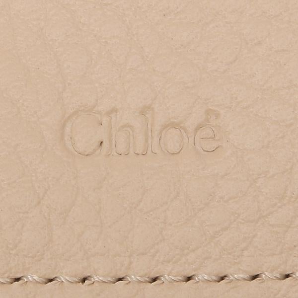 クロエ 三つ折り財布 アルファベット ミニ財布 ピンク レディース CHLOE CHC21WP945F57 6J5 詳細画像