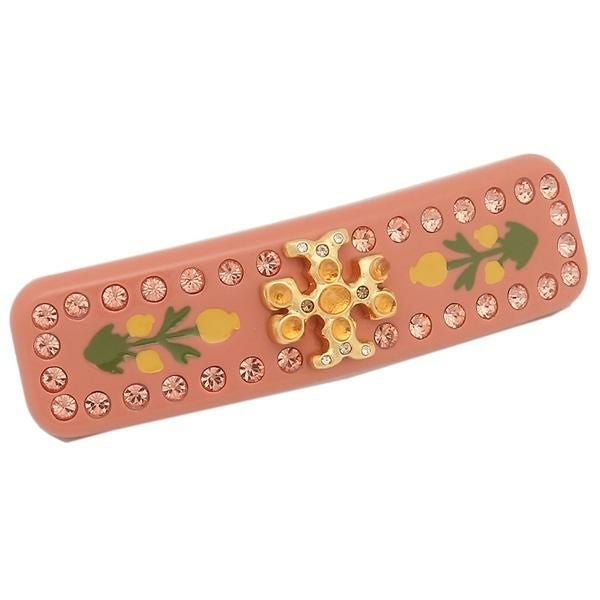 トリーバーチ バレッタ ロクサーヌ ヘアクリップ ピンク マルチ レディース TORY BURCH 85650 650