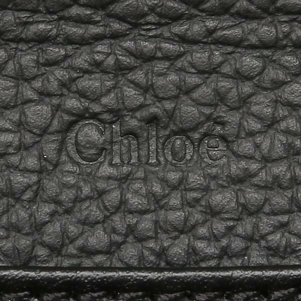 クロエ 長財布 アルファベット ブラック レディース CHLOE