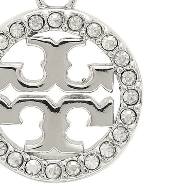 トリーバーチ ピアス ミラー パヴェ フープ シルバー レディース TORY BURCH 87041 042 詳細画像