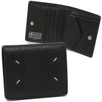 メゾンマルジェラ 二つ折り財布 ミニ財布 ブラック メンズ レディース Maison Margiela S56UI0140 P4455 T8013