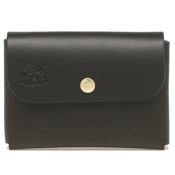 イルビゾンテ カードケース コインケース ブラック メンズ レディース IL BISONTE SCC032 PG0001 BK109B 詳細画像