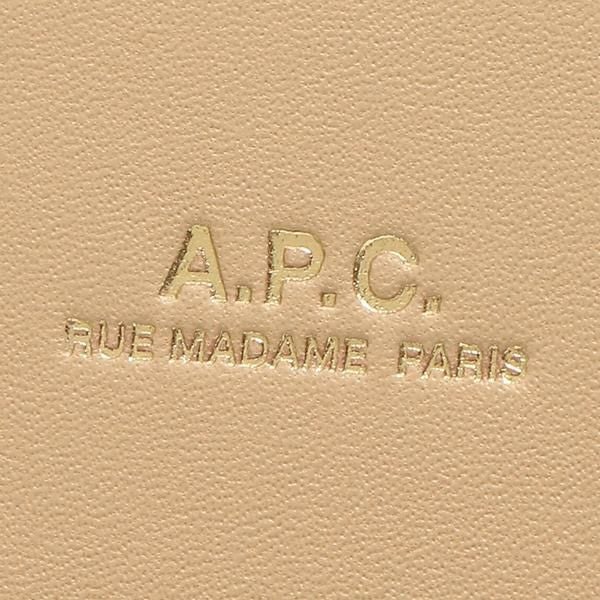 アーペーセー ショルダーバッグ ハーフムーン 定番 ベージュ レディース APC PXAWV F61392 BAL 詳細画像