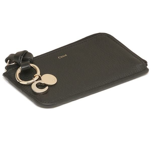 クロエ コインケース アルファベット カードケース ブラック レディース CHLOE CHC21WP944F57 001 詳細画像